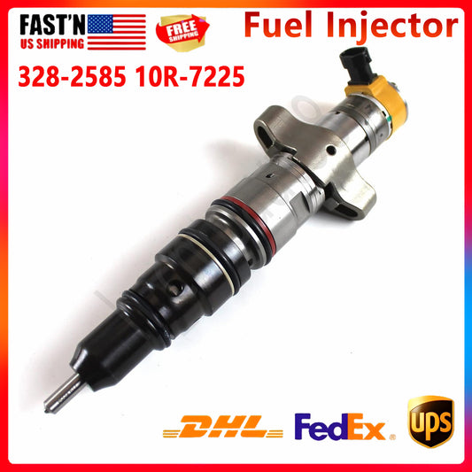 Fuel Injector 328-2585 10R-7225 for Caterpillar C7 C9 Engine 324D 325D 329D