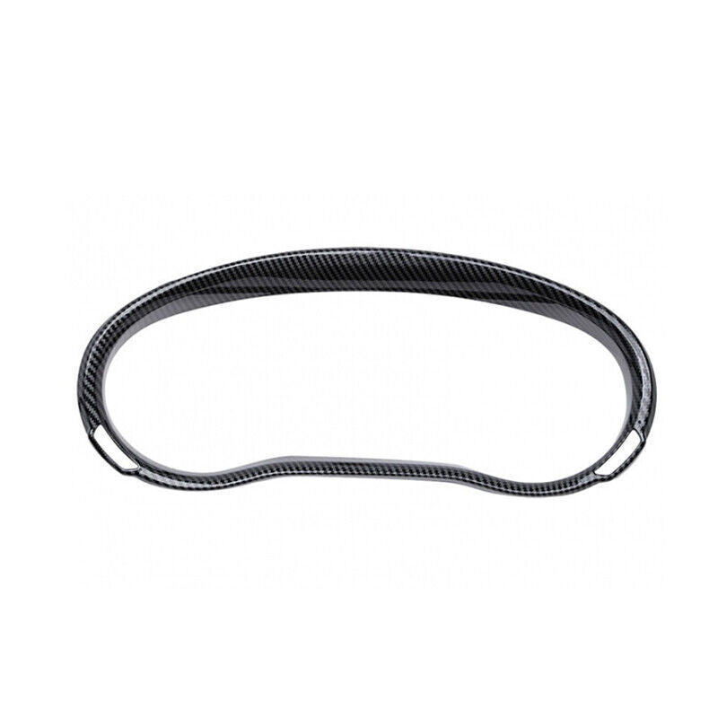 for Mazda CX-30 2020-2024 Carbon Fiber Dashboard Frame Trim Cover Bezel Trim 1X