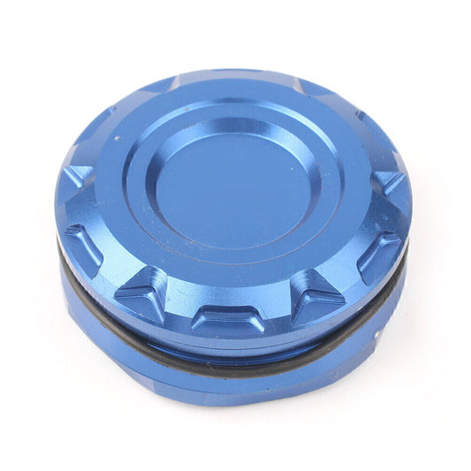 37MM CNC Rear Brake Fluid Reservoir Guard Fit for Kawasaki / for Yamaha / for Suzuki / for Honda Blue
