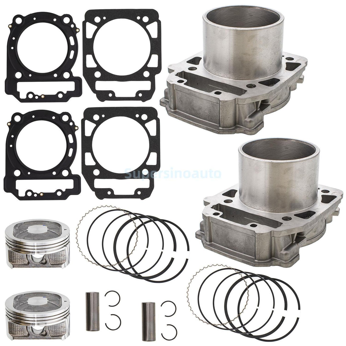 91mm Front Rear Cylinder Piston Set for Bombardier BRP Can-Am Outlander Max 800