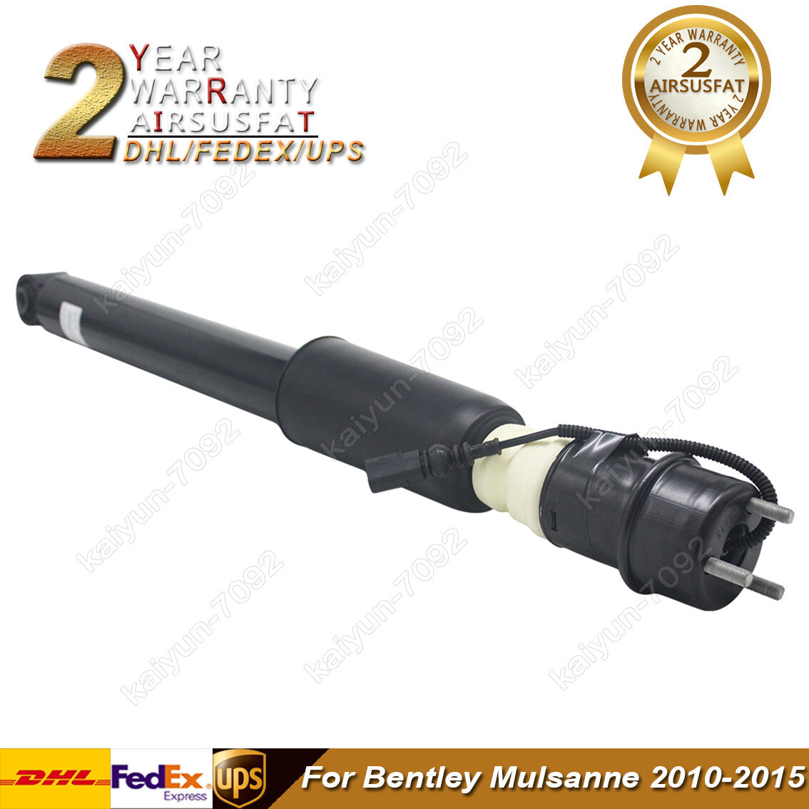 1x for Bentley Mulsanne 2010-2015 Rear Left/Right Air Suspension Shock Absorber