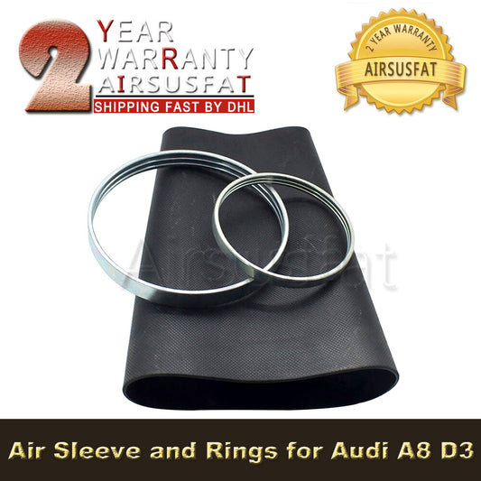 Front Air Suspension Shock Sleeve Ring for Audi for A8 D3 4E0616039AF 4E0616040AF