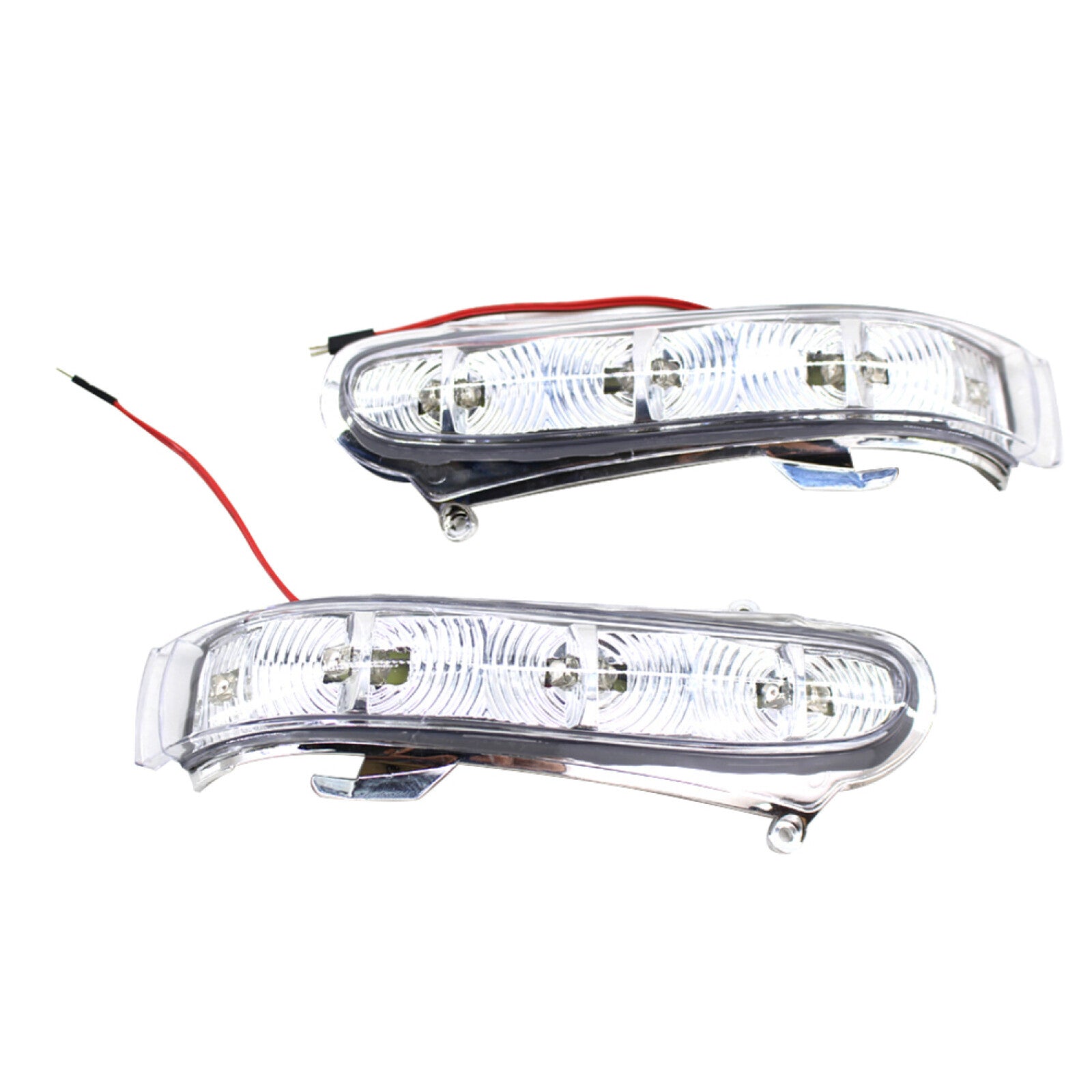 Plastic LED Side Mirror Turn Signal Light for Mercedes-Benz W220 S320 1999-2002