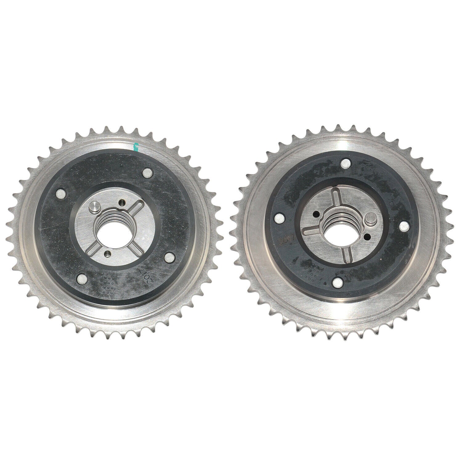 2Pcs Camshaft Adjuster 2710500900 2710500800 for Mercedes-Benz C230 Coupe/Sedan