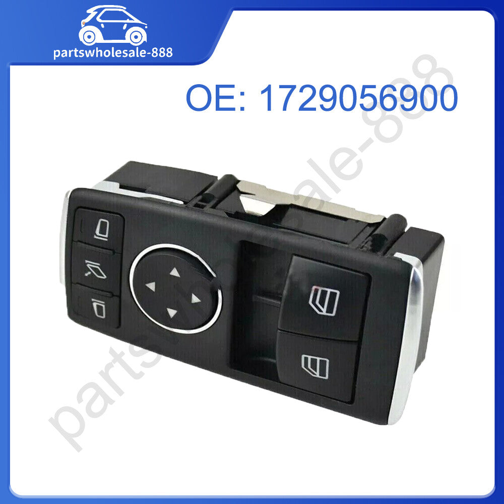 Driver's side window adjustment switch button cap (right) for Mercedes SLC SLK SL C204