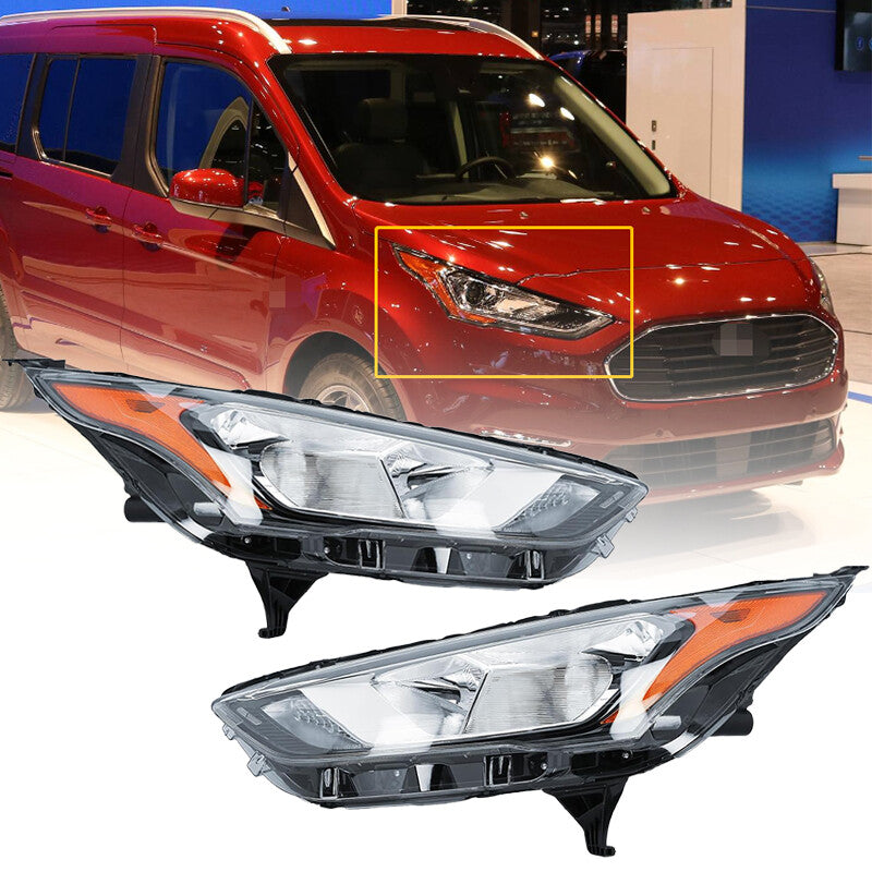 PassengerDriver LHRH Headlight Assembly For 2019-2023 for Ford Transit Connect
