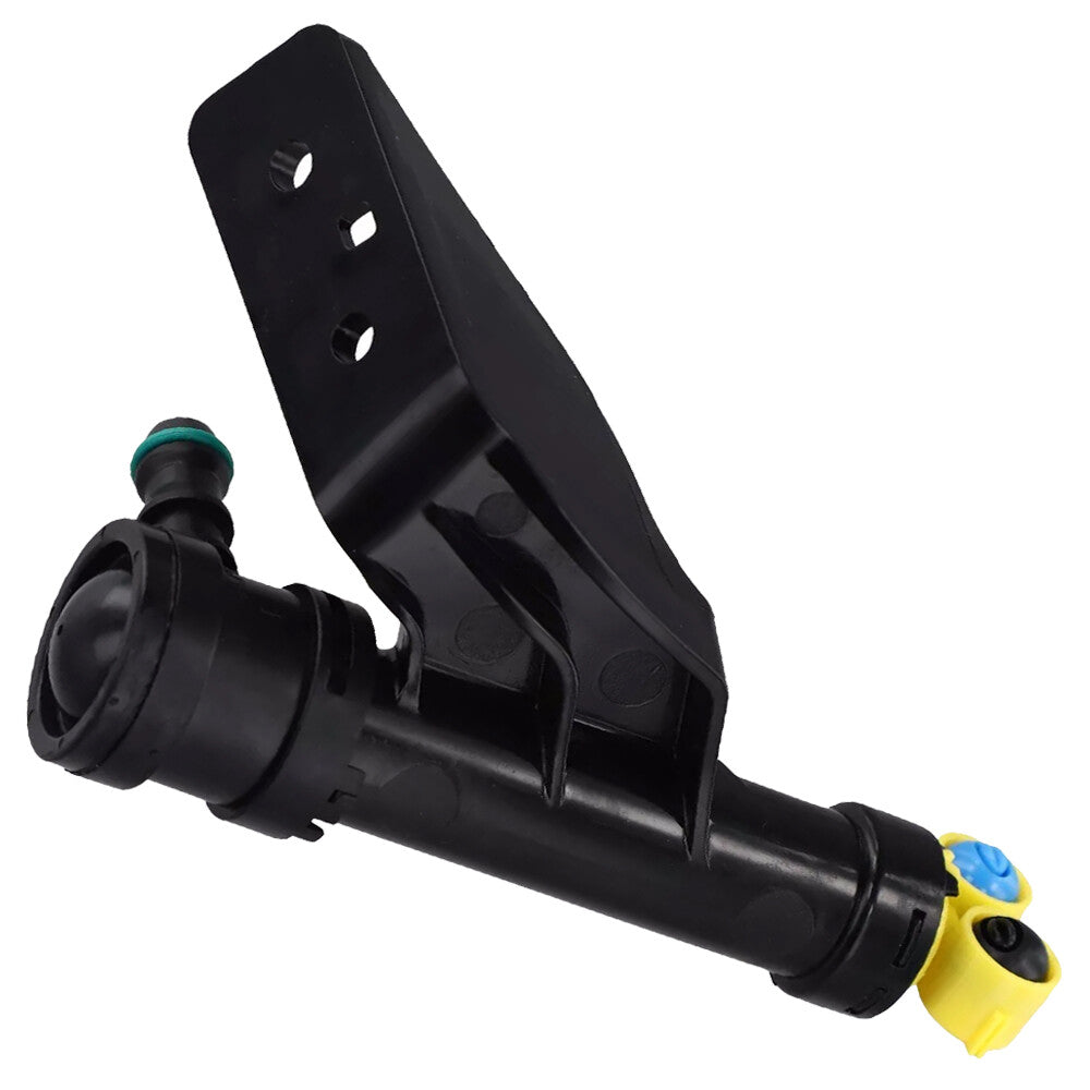 Front Right Headlight Washer Nozzle Black Plastic for Genesis 2015 2016 2017