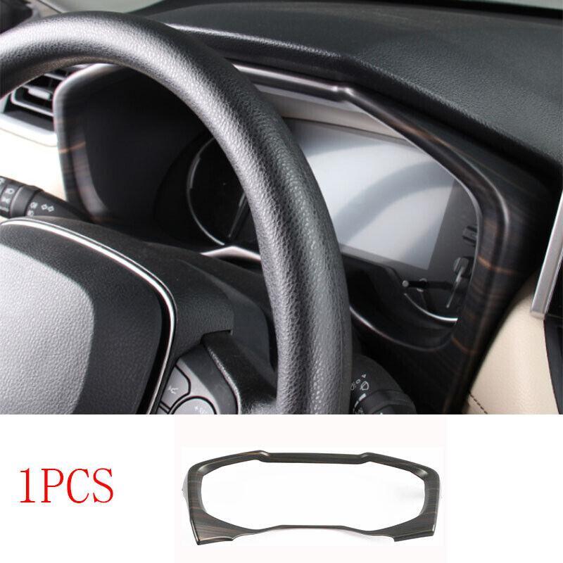 Car for Toyota RAV4 20-22 Peach Wood Grain Central Console Dashboard Panel Trim