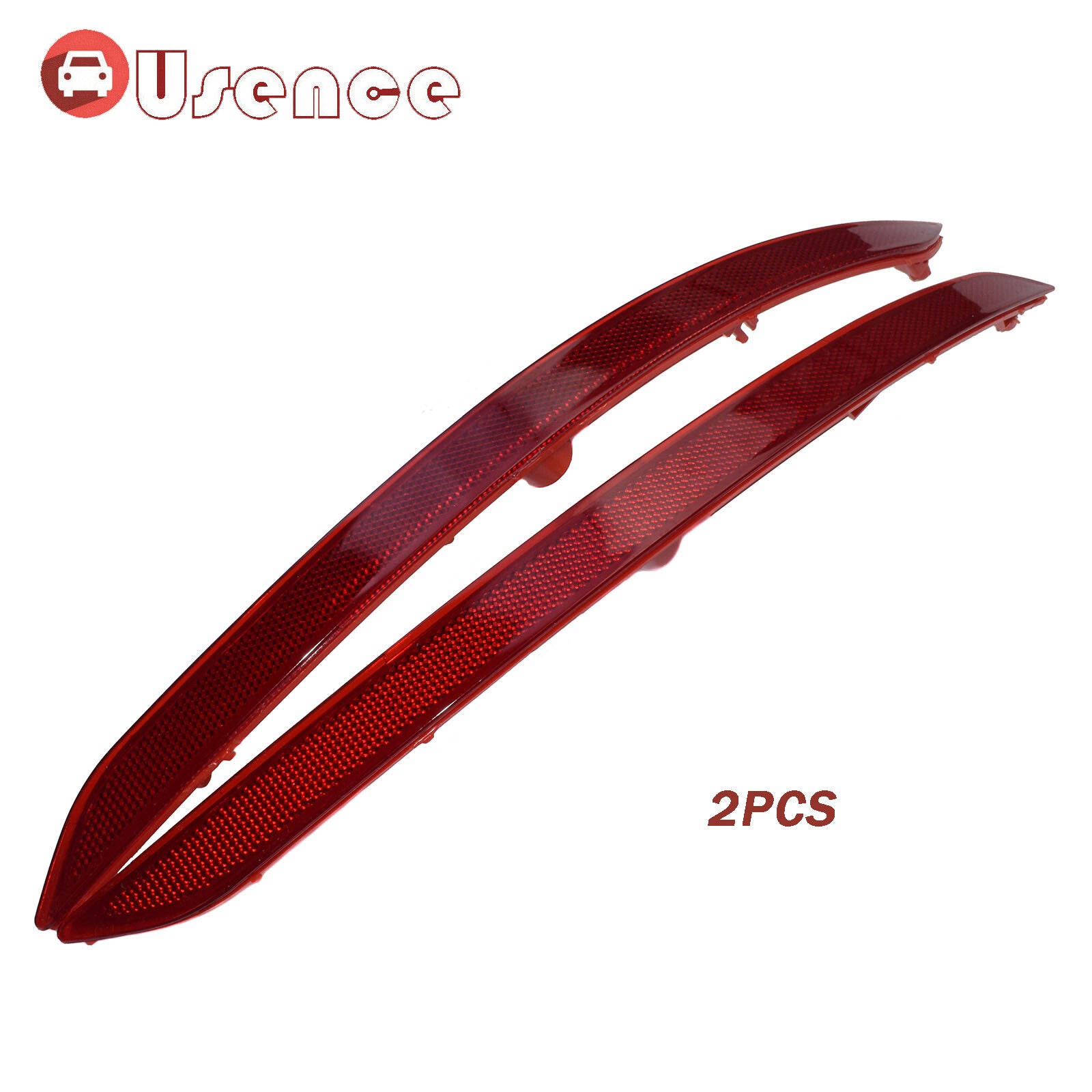 2PCS Left Right Side Bumper Face Bar Reflector for Hyundai for Elantra 2017-2018