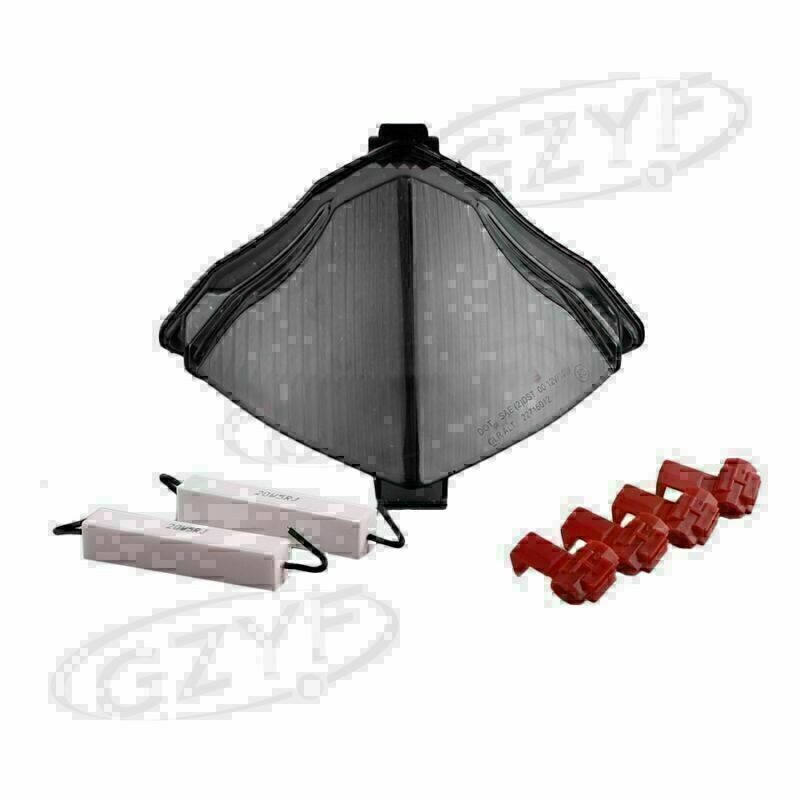 Smoke LED Rear Brake Tail Light Turn Signal Lamp for YAMAHA YZF R1 2004-2006