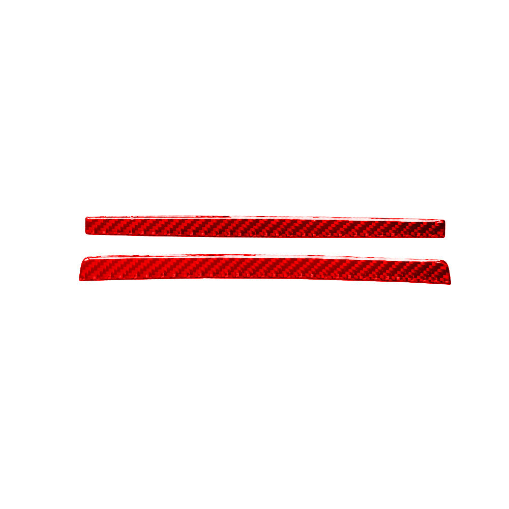 Red Carbon Fiber Top Center Console Bar Trim for Jeep for Wrangler 07-10