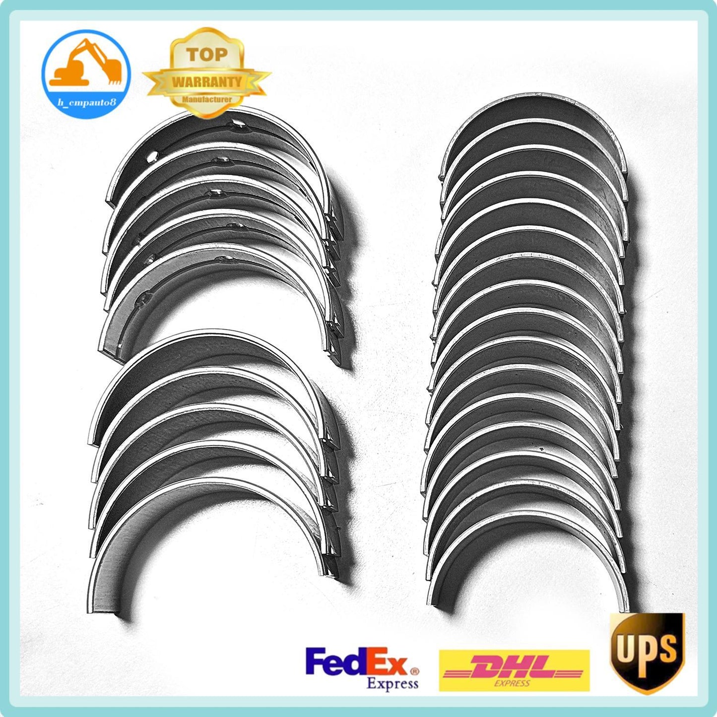 Crankshaft Main Bearing Fits for Mercedes-Benz GL550 E500 S550 W212 W221 M273 5.5 V8