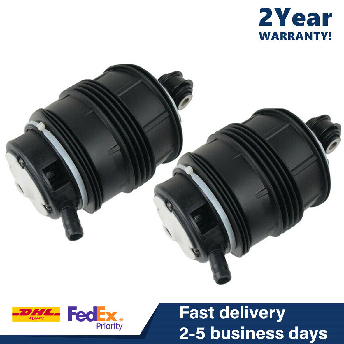 2X Rear Air Suspension Spring Bags Fit for Mercedes W211 E240 E350 E500 C219 3PIN