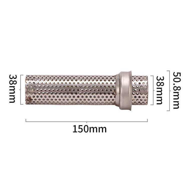 51mm Universal Motorcycle Exhaust DB Killer Silencer Removable For Muffler Pipe
