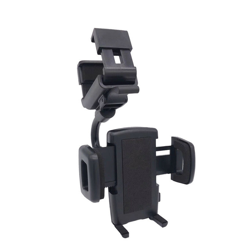 Car Mobile Phone Holder Recorder Adjustable Rearview Mirror Fixed Buckle Clip