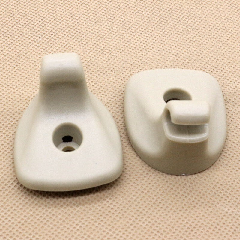 2-Pack for Chrysler Sebring, for Dodge Avenger 2008-2010 Beige Sun Visor Clips