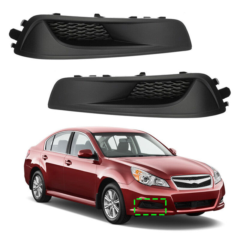 Pair for Subaru Legacy 2010 2011 2012 Front Fog Lamp Cover Grill Bezel RHLH