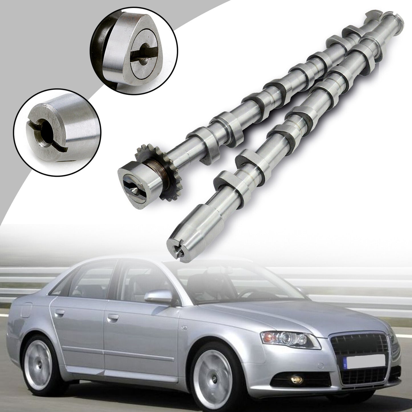 2.0T Inlet Exhaust Camshafts For A3 A4 A6 for VW for Golf for Passat for SEAT 06F109101/102B