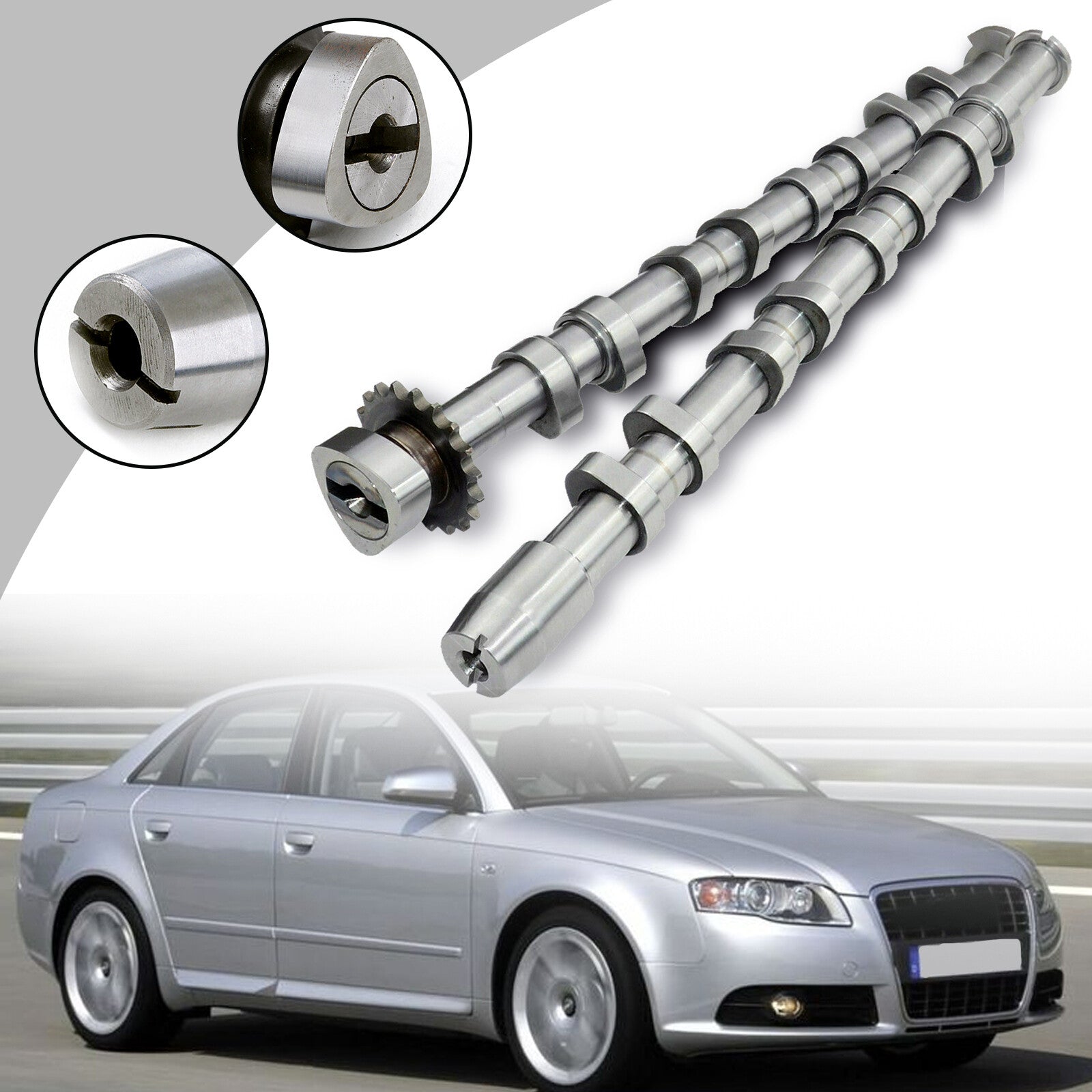 2.0T Inlet Exhaust Camshafts For A3 A4 A6 for VW for Golf for Passat for SEAT 06F109101/102B