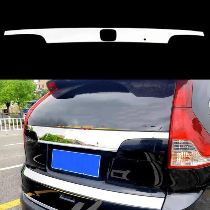 for Honda CRV CR-V 2012-16 Chrome Steel Rear Door Trunk Lid Tailgate Cover Trim