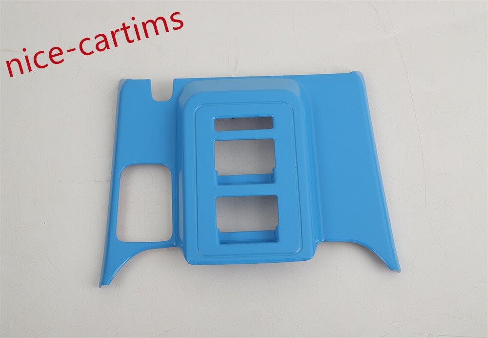 for Ford Bronco 4-Door 2021+ Window Lift Switch Button Panel Trim ABS Light Blue
