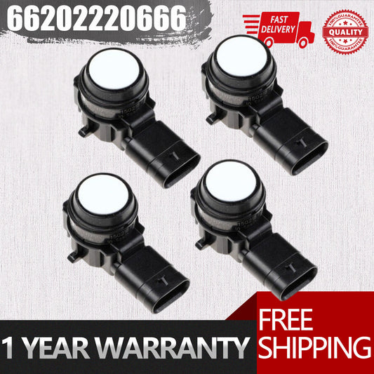 4PCS PDC Parking Sensor 66202220666 for BMW 320i 328i 428i 435i xDrive 2.0L 3.0L