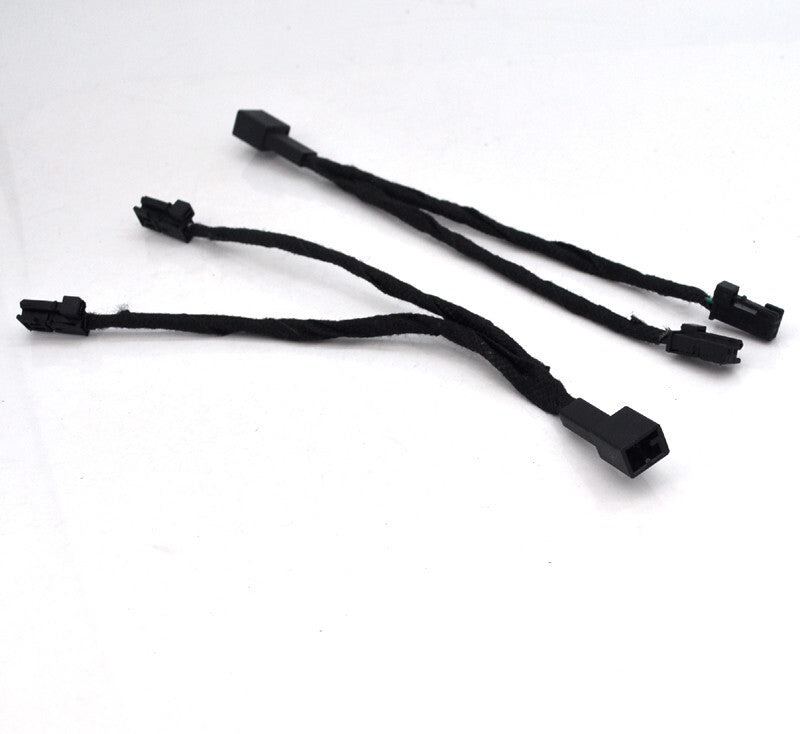 Set 2 SPEAKER ADAPTER PLUGS CABLE Y splitter for Mercedes C CLASS W205 W212 GLC