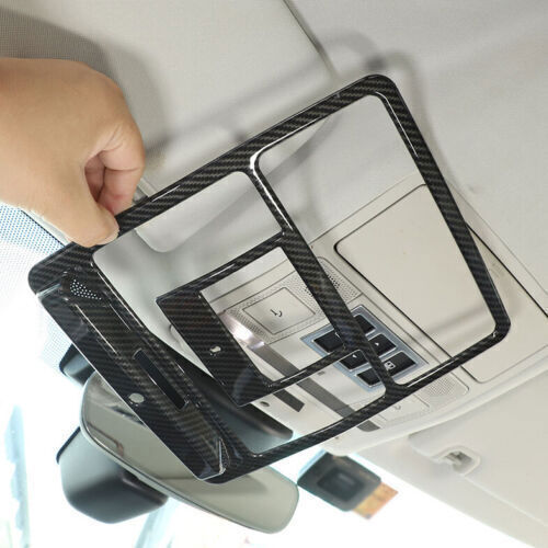 1X Front Reading Light Frame Trim Carbon Fiber for Range Rover Evoque 2020-2025