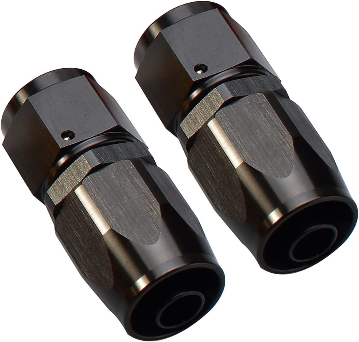 6AN straight rotary hose end adapter for oil/fuel/gas hose lines AN6