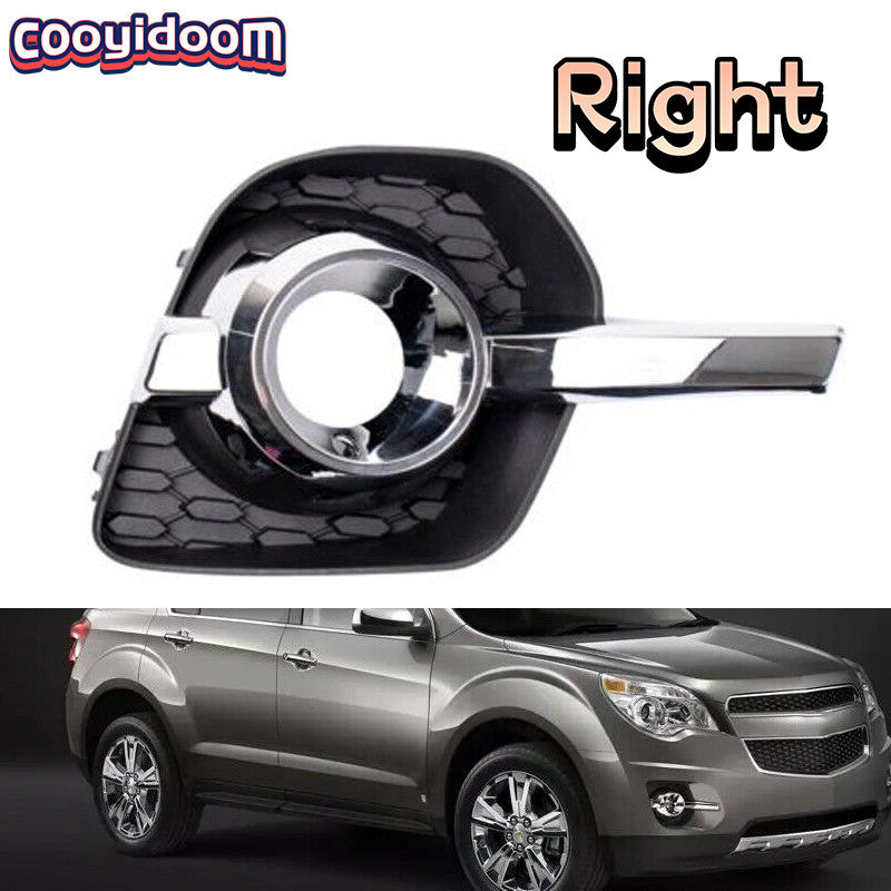 Front bumper fog light bezels for Chevrolet Equinox 2010 - 2015