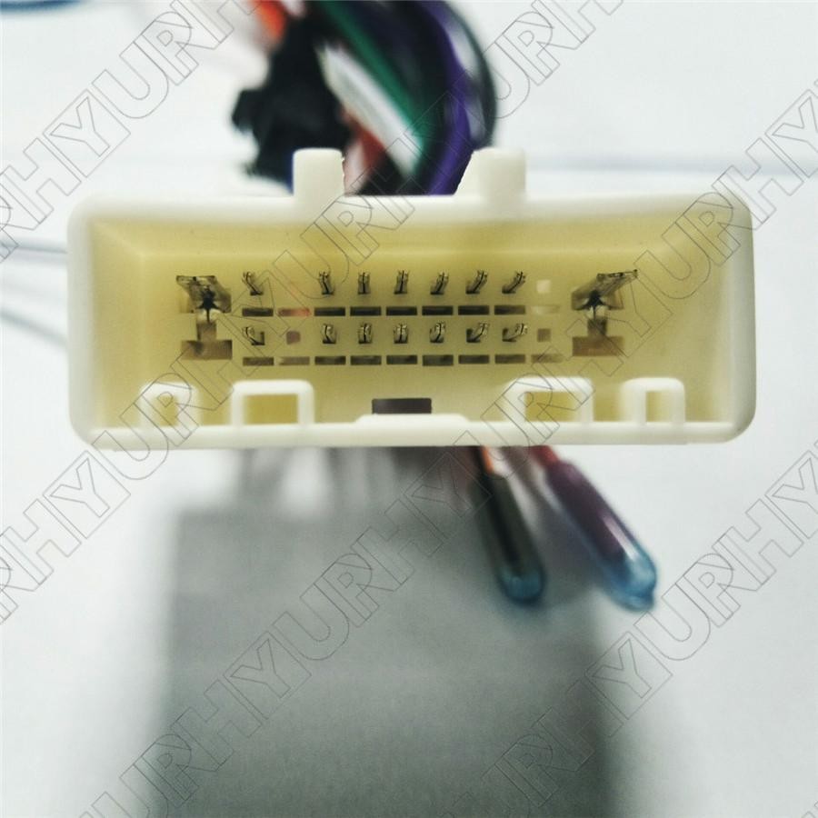 Car Stereo 20 PIN Wiring Harness Connector Adapter Android Power Cable Harness