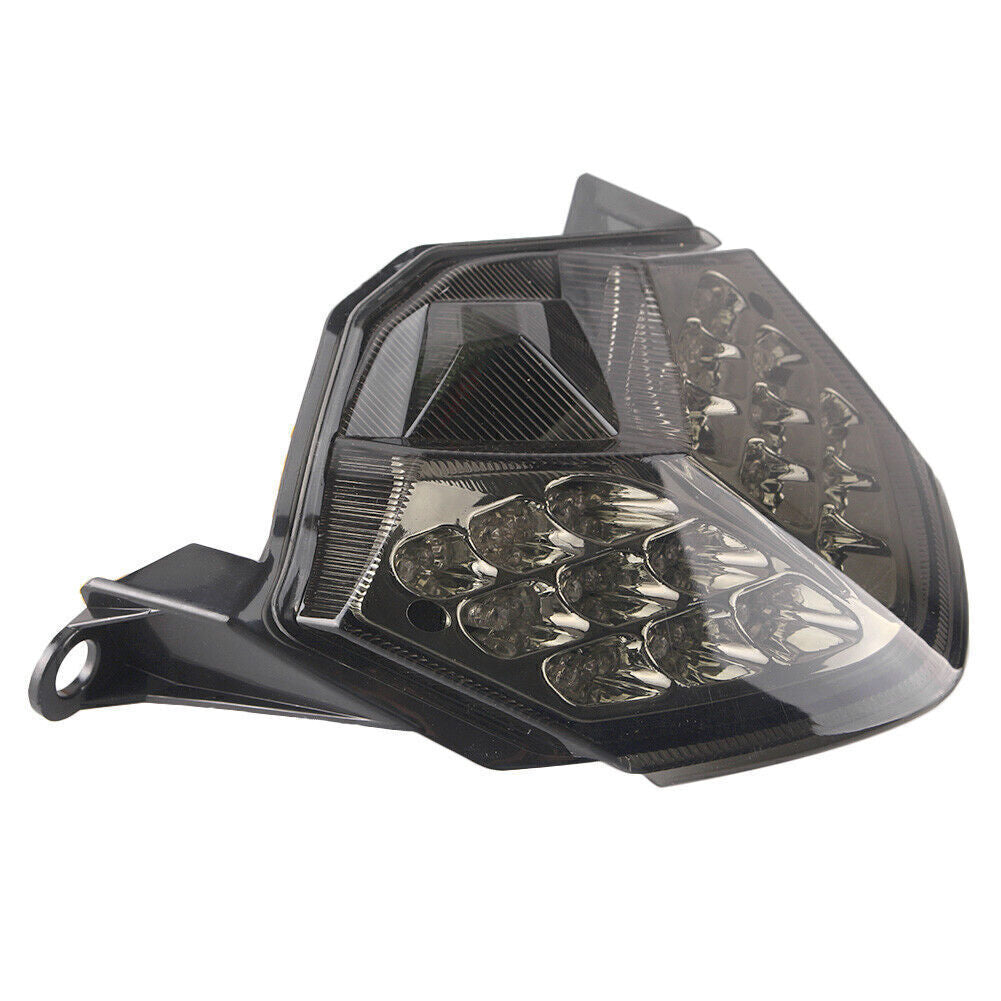 Integrated LED Taillight Turn Signals Black for Kawasaki ZX10R 2008 09 10
