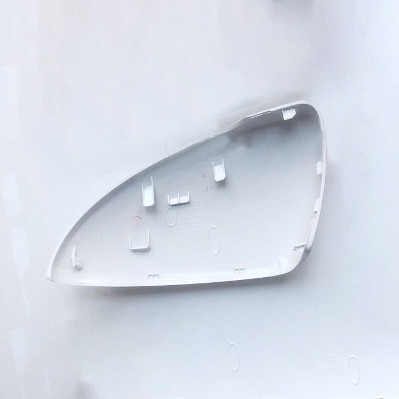 White Right Side Rearview Door Mirror Cover Shell Cap for Kia K3/Forte 2019-2023