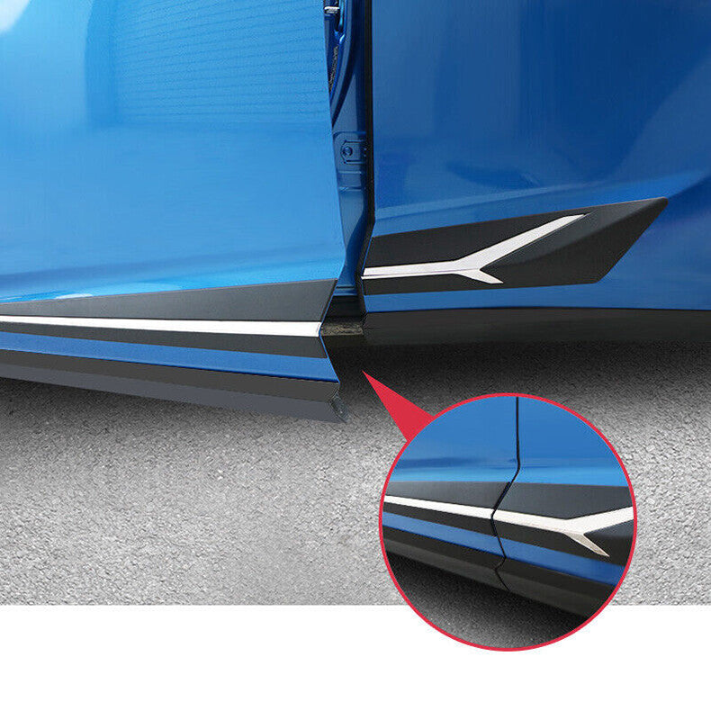 for Lexus NX200t 300 2015-2021 Black Car Side Door Body Guard Molding Cover Trim