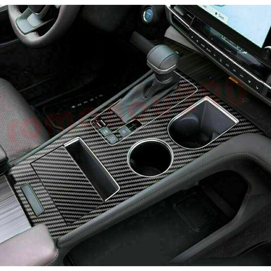 for Toyota for Sienna 2021-2023 Carbon Fiber Inner Gear Shift Box Panel Cover Trim