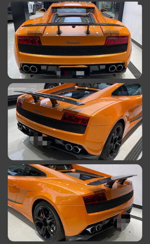 True carbon fiber rear boiler wing for Lamborghini Gallardo LP550 LP570