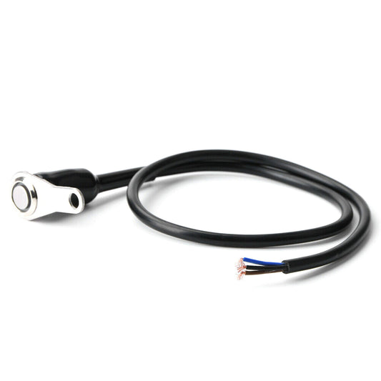 Stainless steel Motorcycle Handlebar Fog Light Switch ON+OFF Mount Push Button