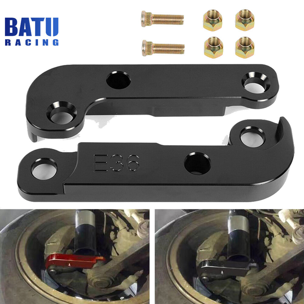 Aluminium Steering Lock Adapter Increasing Turn Angle Drift Lock Kit for BMW E3