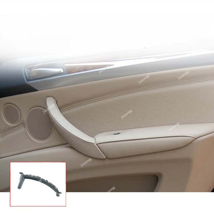 Door Panel Handle Pull Trim Cover Black Right Side Inner Fits for BMW for X5 E70 X6 E71