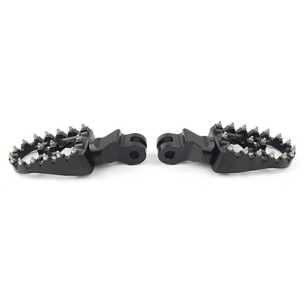 For T100 T900 2001-2015 Thruxton 1200 2004-2015 Wide Front Foot Pegs Footrests