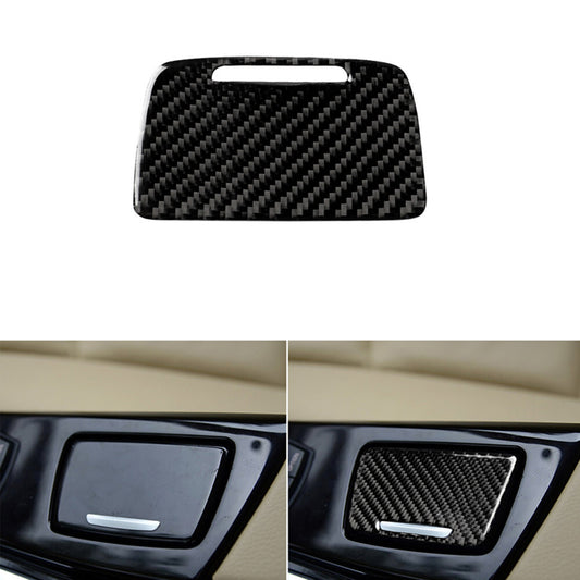 Carbon fiber interior ashtray trim for BMW 5 Series F10 2011-2017