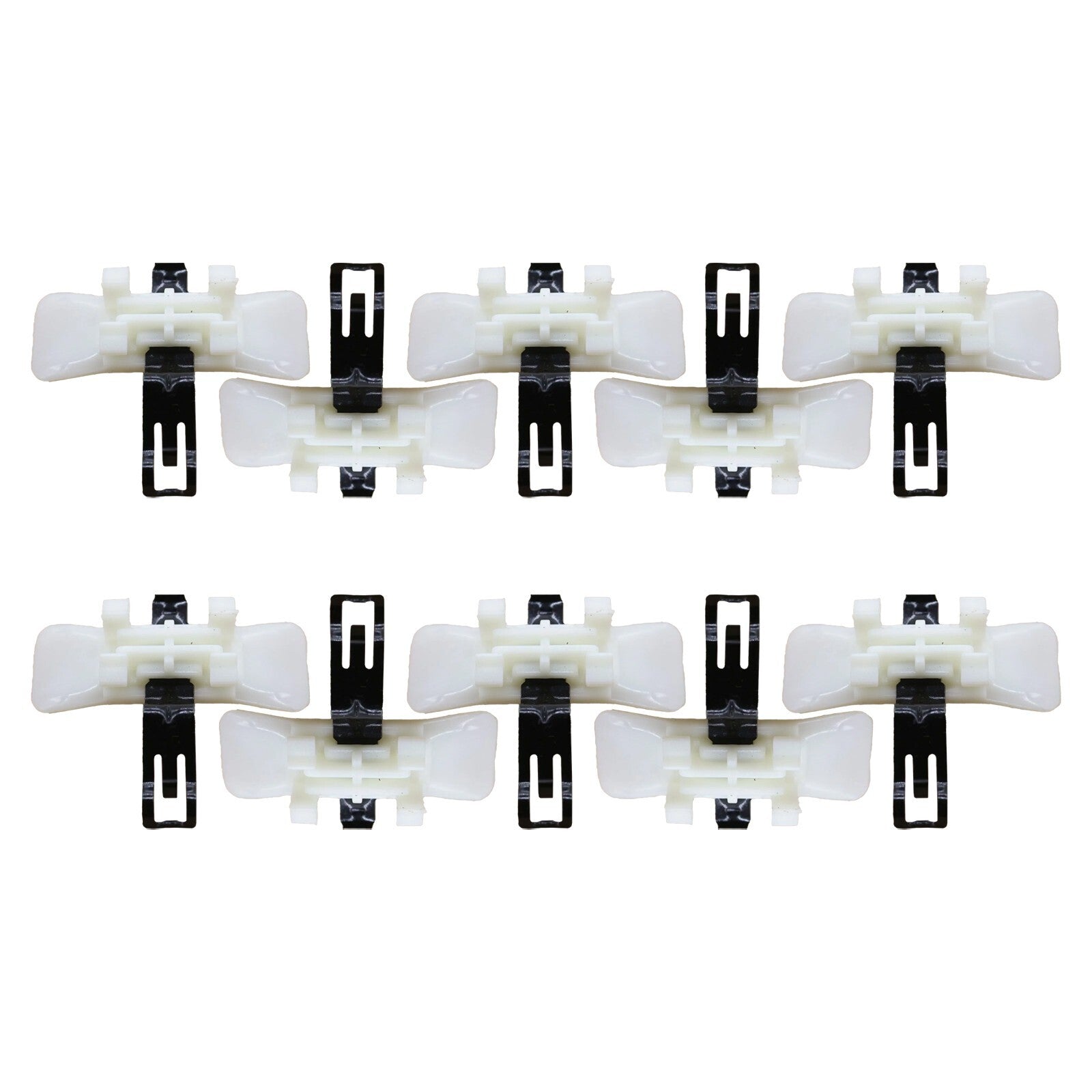 10-pack for Mercedes-Benz W124 E-Class Lower Decorative Molding Positioner Clips
