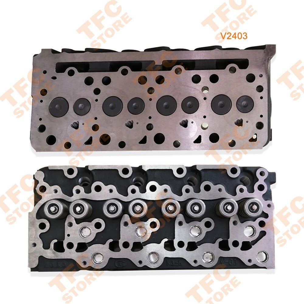 Complete Cylinder Head Assy fits Kubota V2403 Engine