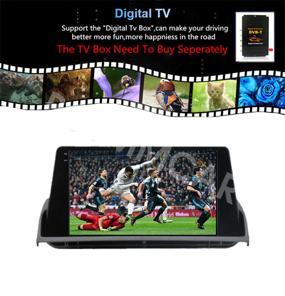 Android 13 Car Radio Stereo Player Head Unit GPS BT FM Fit for Mazda 6 2004-2015