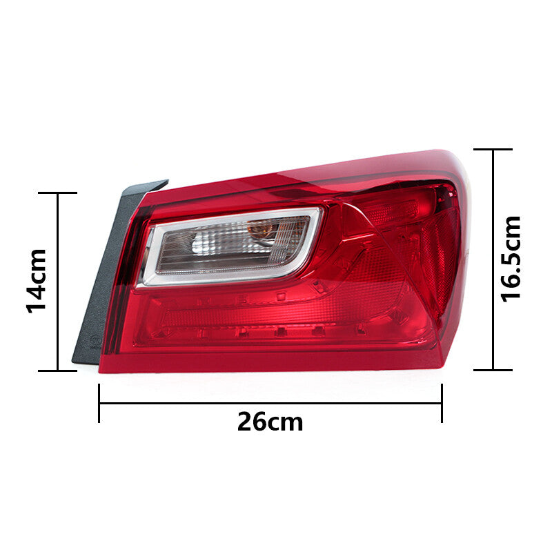 Left Halogen Rear Bumper Tail light for Chevrolet Malibu XL 2016-2018 Taillamp