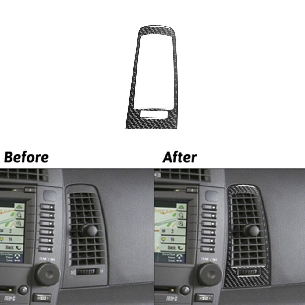 Carbon Fiber Interior Passenger Air Vent Cover Trim for Cadillac CTS 2003-2007
