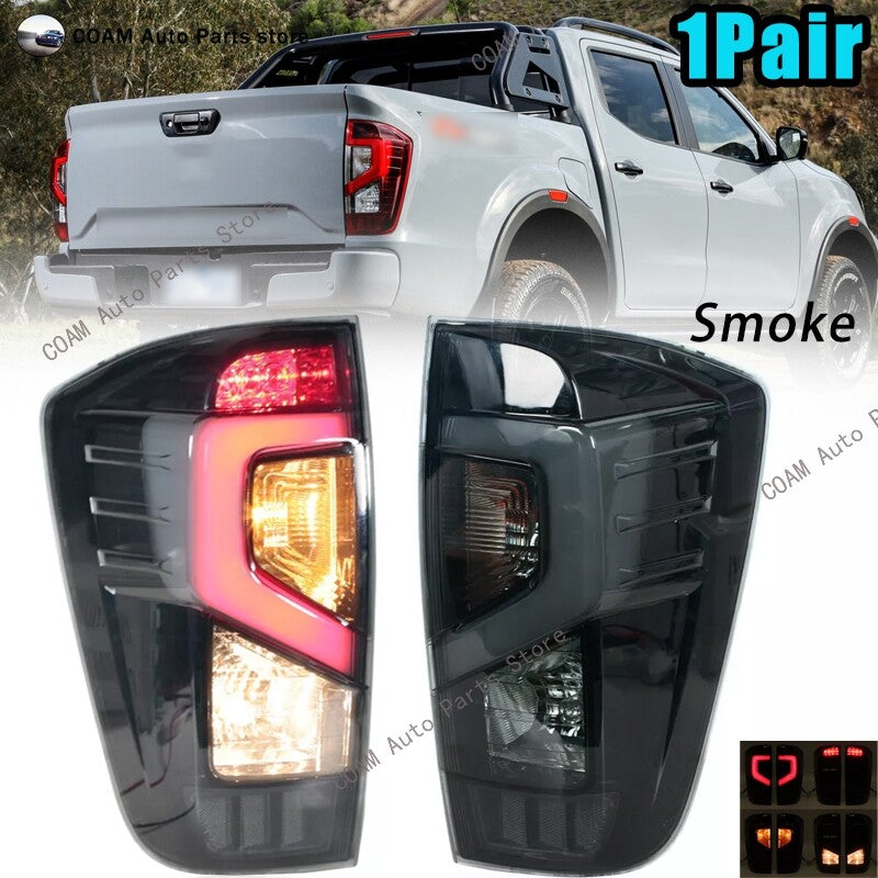 LHRH smoke taillights are suitable for Nissan Frontier Navara NP300 D23 2015-2023.
