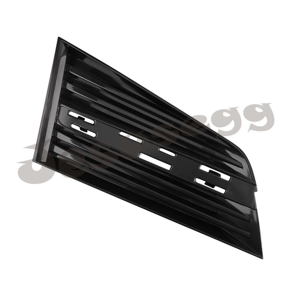 Car Front RH Bumper Lower Fog Light Grill Cover Fit for Cadillac ATS Black