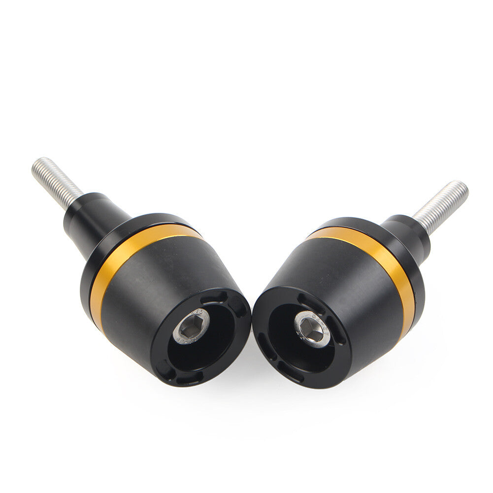 for Yamaha for Suzuki for Honda for Kawasaki Universal Frame Sliders Crash Protector Gold2x