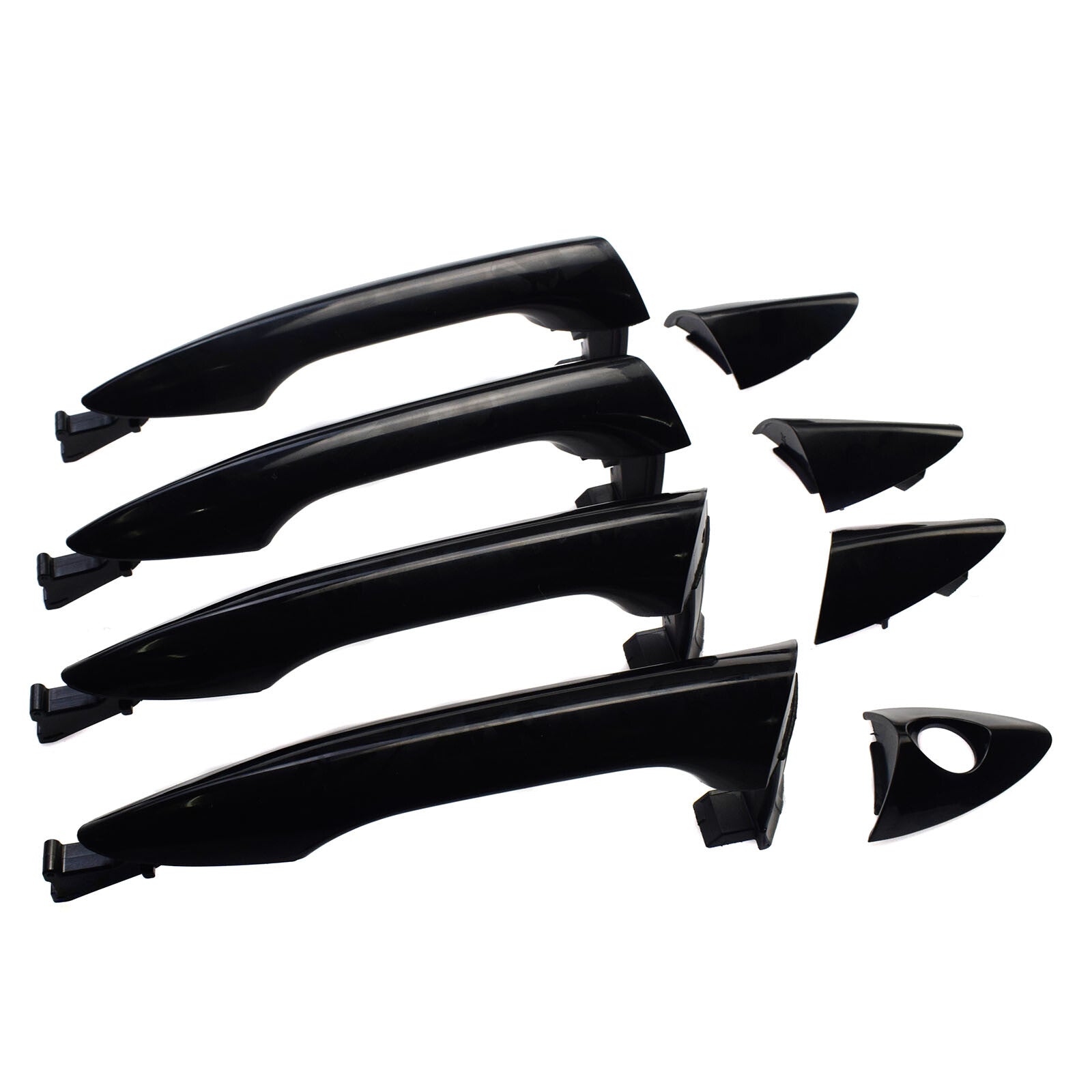 4-piece set of exterior door handles (FL, FR, RL, RR) for Hyundai for Elantra 2011-2016